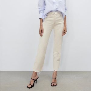 Zara Jeans, ecru